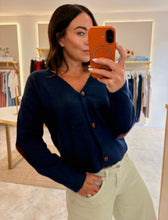 Load image into Gallery viewer, ELBOW PATCH BUTTON FROM CARDIGAN
