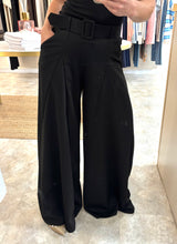 Load image into Gallery viewer, BELTED PALAZZO TROUSERS
