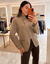 Load image into Gallery viewer, MOCHA KNIT CARDIGAN JACKET
