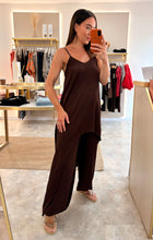Load image into Gallery viewer, SORRENTO ASYMMETRIC CO-ORD | CHOCOLATE
