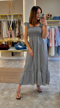 Load image into Gallery viewer, GINGHAM MIDI DRESS
