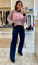 Load image into Gallery viewer, STRIPE SOHO KNIT JUMPER
