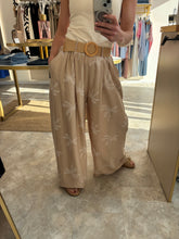 Load image into Gallery viewer, PALM TREE WIDE LEG TROUSERS
