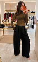 Load image into Gallery viewer, SHEER LACE MOCK NECK TOP - olive
