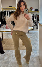 Load image into Gallery viewer, SOFT KNIT HALF ZIP JUMPER WITH TURN UP CUFFS
