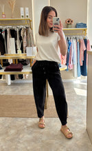 Load image into Gallery viewer, BLACK CARROT FIT JOGGER
