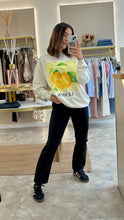 Load image into Gallery viewer, LEMON MOTIF SWEATSHIRT
