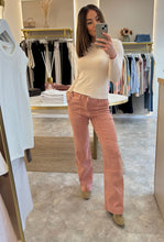 Load image into Gallery viewer, DUSKY PINK POCKET JEANS
