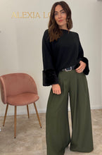 Load image into Gallery viewer, FAUX FUR CUFF KNIT
