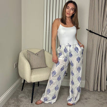 Load image into Gallery viewer, PAISLEY PRINT DRAWSTRING TROUSER
