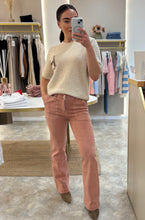Load image into Gallery viewer, DUSKY PINK POCKET JEANS
