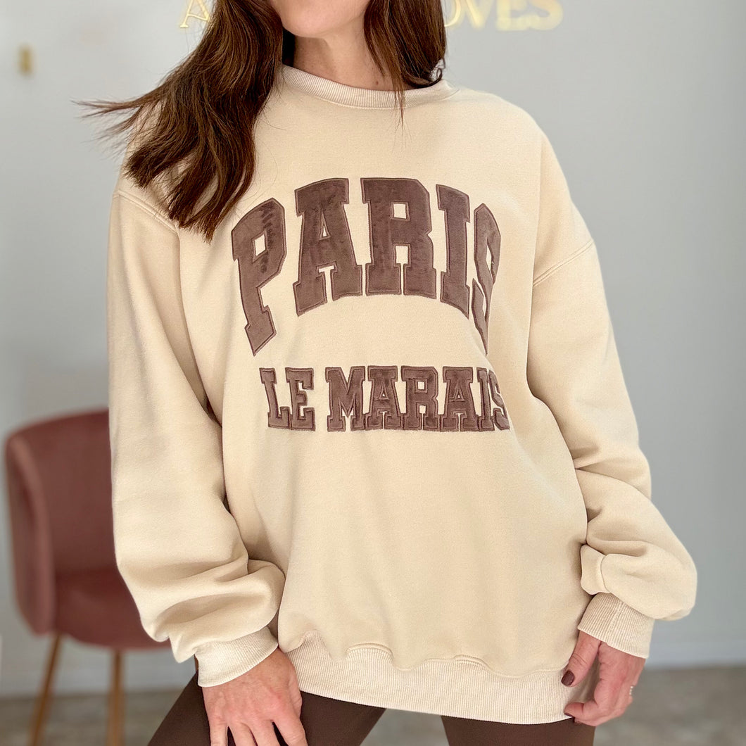 PARIS LE MARAIS SWEATER