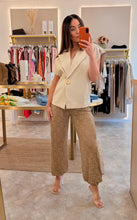 Load image into Gallery viewer, HAREM STYLE LACE TROUSERS - caramel
