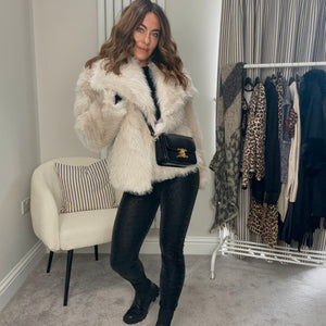 FAUX FUR COAT