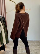 Load image into Gallery viewer, HEART BUTTON BACK KNIT
