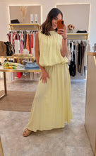 Load image into Gallery viewer, BUBBLE HEM SKIRT CO-ORD - butter yellow
