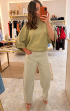 Load image into Gallery viewer, STONE BARREL LEG JEANS
