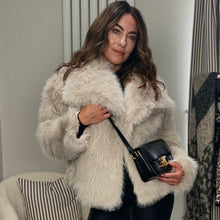 Load image into Gallery viewer, FAUX FUR COAT
