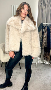 FAUX FUR COAT