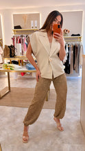 Load image into Gallery viewer, HAREM STYLE LACE TROUSERS - caramel
