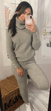 Load image into Gallery viewer, GREY ROLL NECK LOUNGE SET
